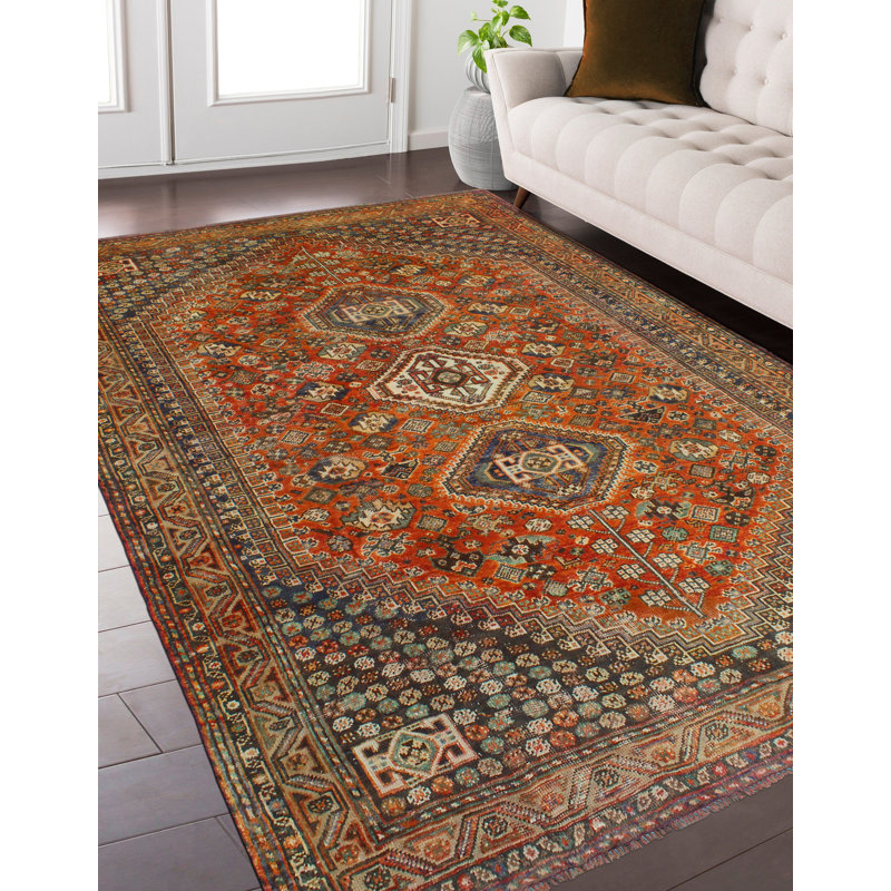 Fine Vintage Olafemi Rust Rug