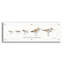 «Pebbles and Sandpipers I» par Lisa Audit, art mural en verre acrylique-101613865