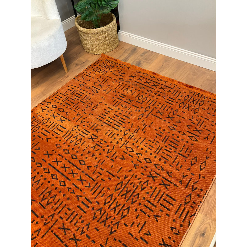 Amiliya Solid Colour Chenille Area Rug, Rectangle 80 x 150cm