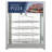 24 in. Commercial Pizza Display Warmer for 18 in. Pies with 4 Rotating Racks in Stainless-Steel (KM-HPD4-18)