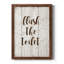 «Flush the toilettes», art textuel sur toile-61354201-61354202