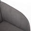 Fauteuil de bureau ergonomique en velours gris
