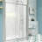 44-48" W X 71" H Piovt Swing Glass Shower Door Pivot Frame Sliding Shower Door With Clear Glass-111621810