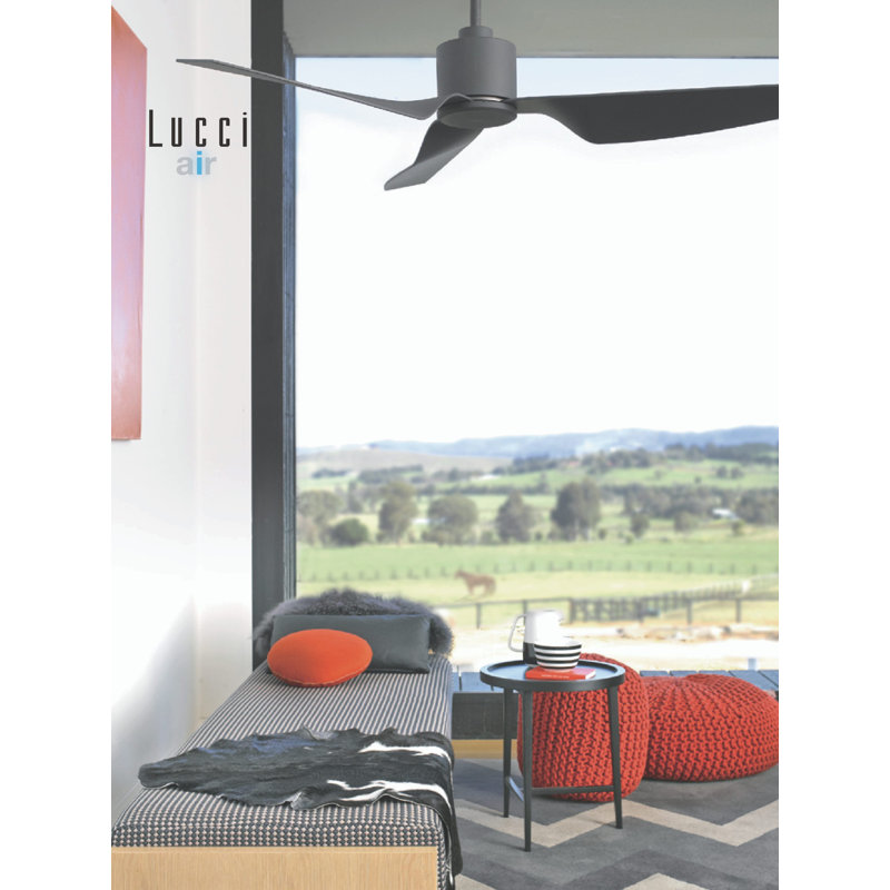 Adolfus 127cm Ceiling Fan, Charcoal