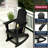 Set Of 2 Oversized All Weather Adirondack Rocking Chair-1053361818