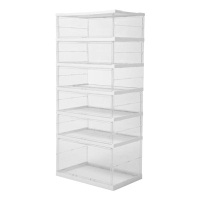 6 Pair Shoe Storage Box