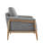 Minetta Accent Chair With Solid Wood Legs-106408911