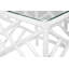 Chippendale Glass Nesting End Table-27290364