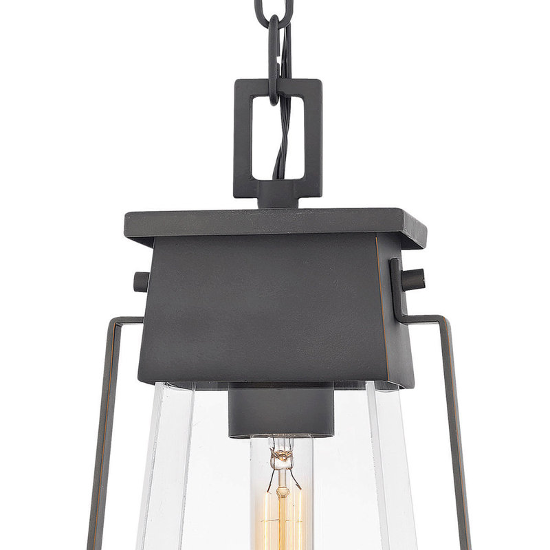 Arcadia Aged Copper Bronze 1 -Bulb 19.25" H Outdoor Hanging Lantern