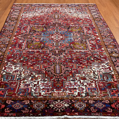 Tapis rectangulaire en laine