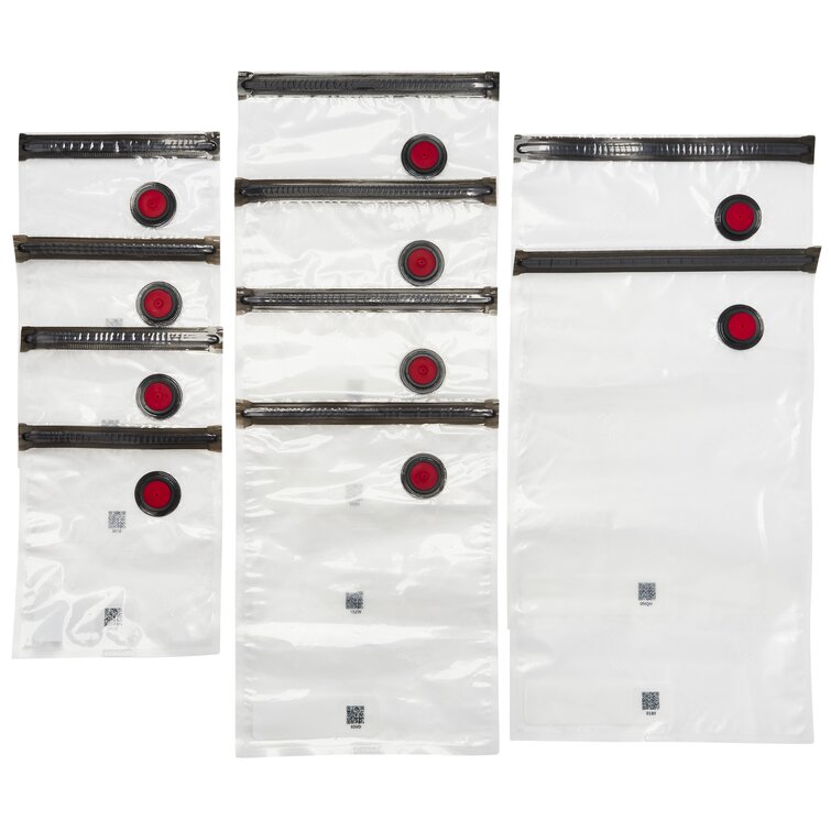 ZWILLING Fresh & Save 30-Piece Small Vacuum Sealer Bags, 1/2 Gallon  Reusable Snack Bags, Meal Prep 