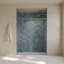 Receveur de douche rectangulaire extra-plat OVE Lenora 152,4 cm x 81,3 cm avec bonde latérale dissimulée, blanc Carrara-136146158