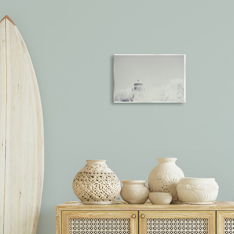 «Grey Lighthouse View», art mural par Nathan Larson, H 10 po x l 15 po