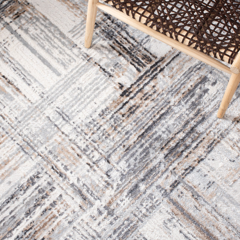 Cathlino 100 Performance Abstract Rug, Runner 2'2" x 8'