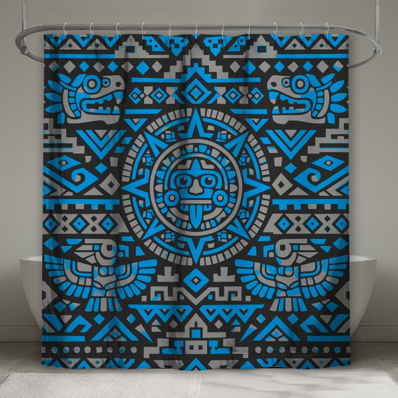 Rideaux de douche Aztec, 70in W x 72in H