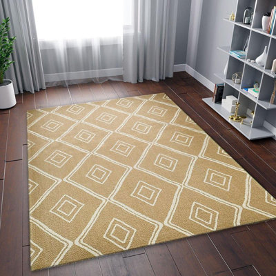 Cueto Geometric Cotton Hand Woven Area Rug