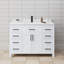 Meuble-lavabo simple autoportant 48 po avec plateau en marbre Beckett-61870912-61870907-61870911