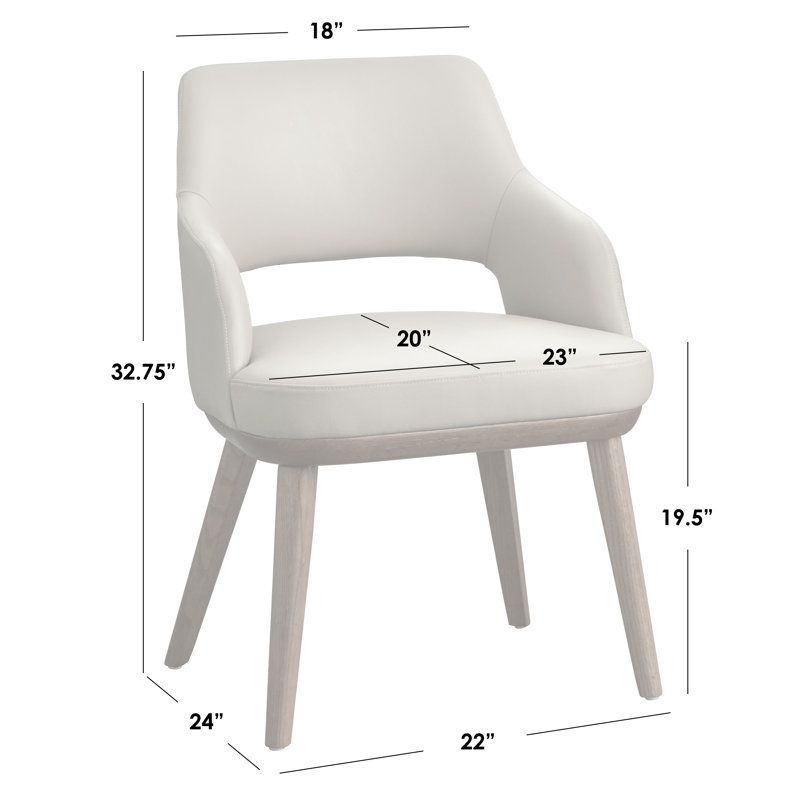 Fauteuil en cuir Jodie 
