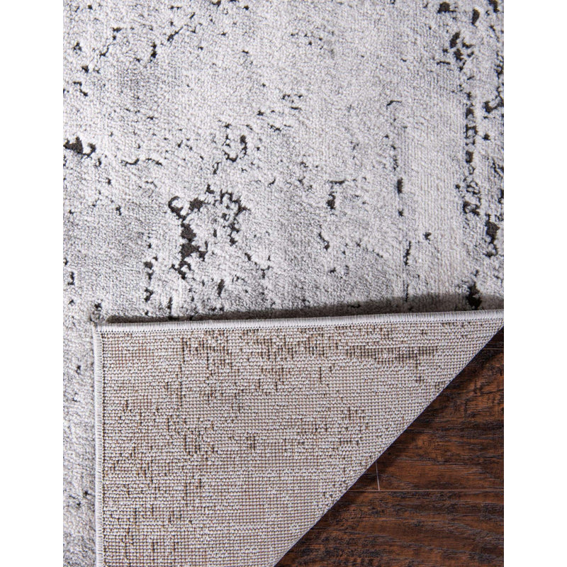Abstract Indoor Rug, Square 6'1"