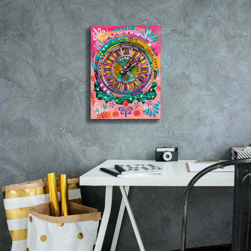 Toile épique Graffiti «Grandfather» par Dean Russo, 12 po x 16 po, H 16 po x l 12 po