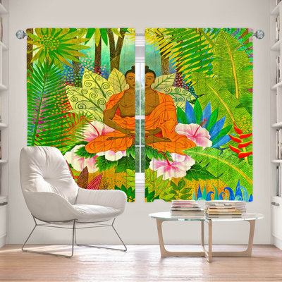 Delantae Room Darkening Curtains / Drapes Pair