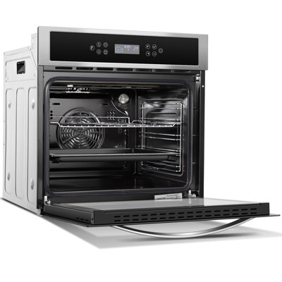 24"" 2.5 cu. ft Electric Single Wall Oven -  iAMZCHEF, PP021-AT70W10S0F4-8-KX