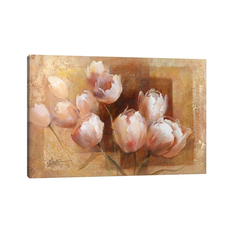 Willem's Tulips For You by Willem Haenraets - Wrapped Canvas Painting, 66.04 cm H x 45.72 cm W x 3.175 cm D
