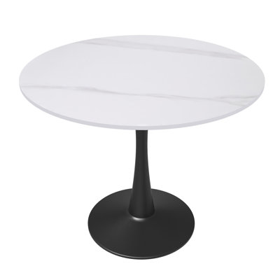 Table de salle à manger Ceballo Mid-Century pour 4 à 6 personnes