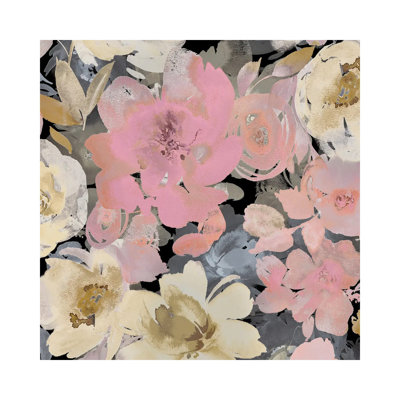 Springtime Pink And Cream I by Kelsey Morris - Wrapped Canvas Painting
