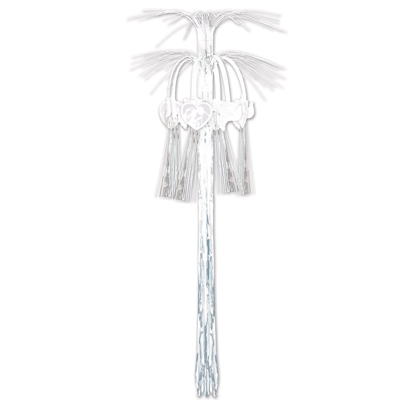 Colonne suspendue mariage cascade