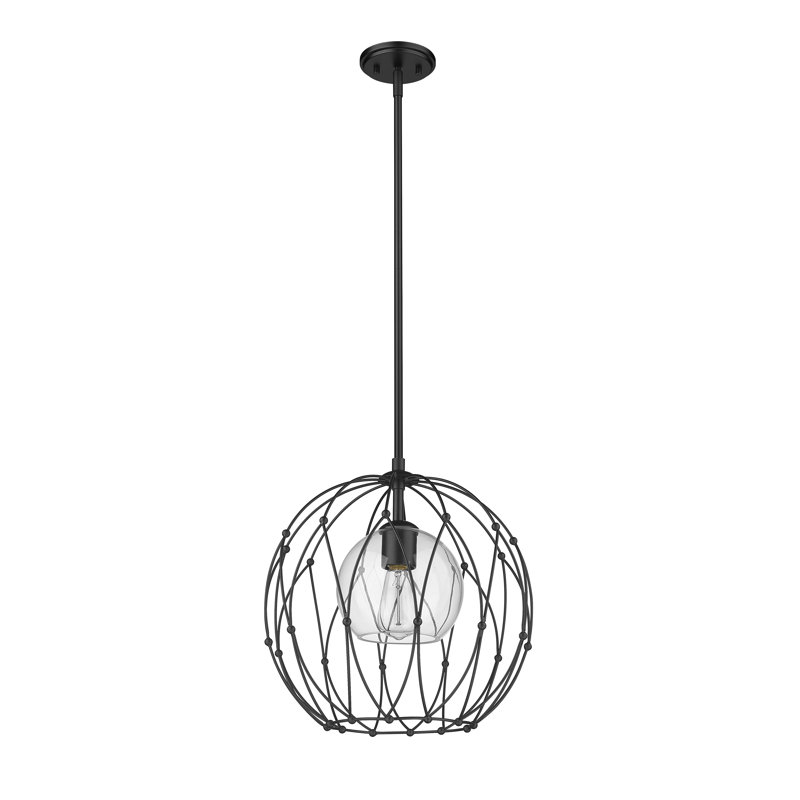 Aafrin 1 - Light Kitchen Island Pendant, 97.5" H x 16" W x 16" D