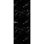 Porte invisible pleine avec poignée Planum 0010 Nero Marquina avec cadre invisible noir 36 po x 84 po Ouverture intérieure gauche Cadre noir Charnières dissimulées Poignée de verrouillage Portes modernes sans cadre