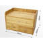 Deese Wood Desk Organiser