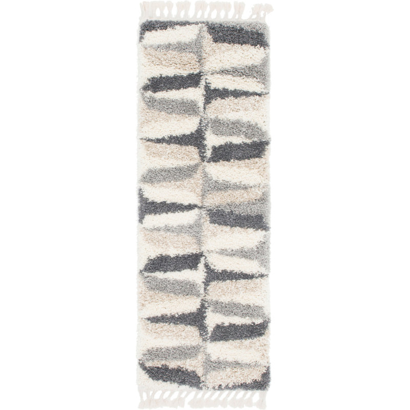 Mitzy Geometric Indoor Rug, Runner 2'2" x 6'1"
