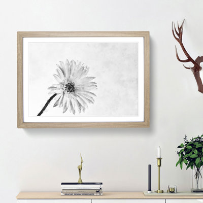 Flower Sketch - Framed Print