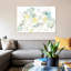 « aqua roses shadows » par danhui nai, reproduction d’impression sur toile tendue-31710694-73366270-73366271