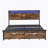 Black Brown Full / Double Bed-1528109327