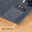 Tapis d'intérieur / extérieur commercial de couleur unie Furnish my Place-1706283410