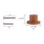 1" Diameter Circle Knob-1597642130