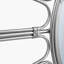 Georgeson Metal Flat Wall Mirror-91262580