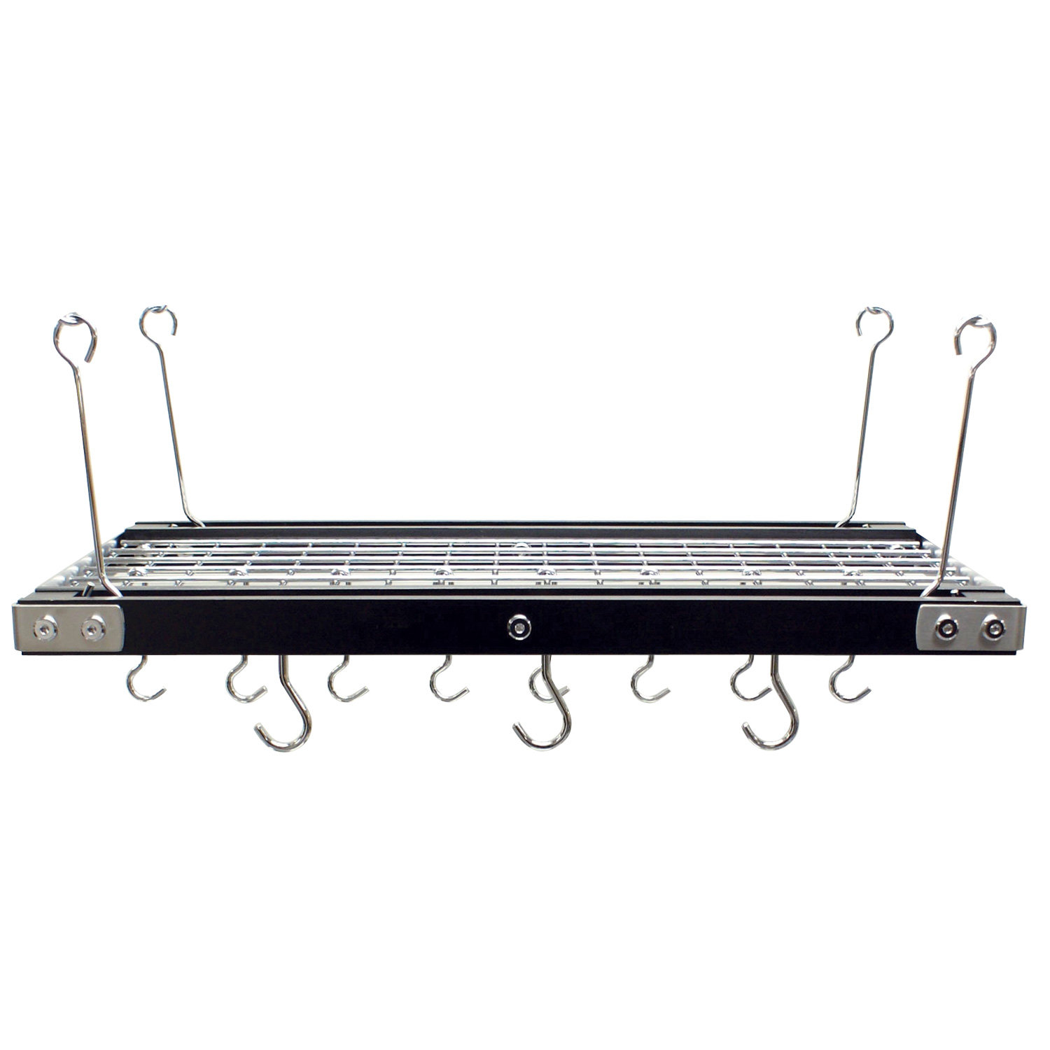 Range Kleen 24-Piece Rectangle Pot Rack Set & Reviews | Wayfair