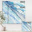 «Blue Silver Spring II», reproduction d'art sur toile tendue-55949649