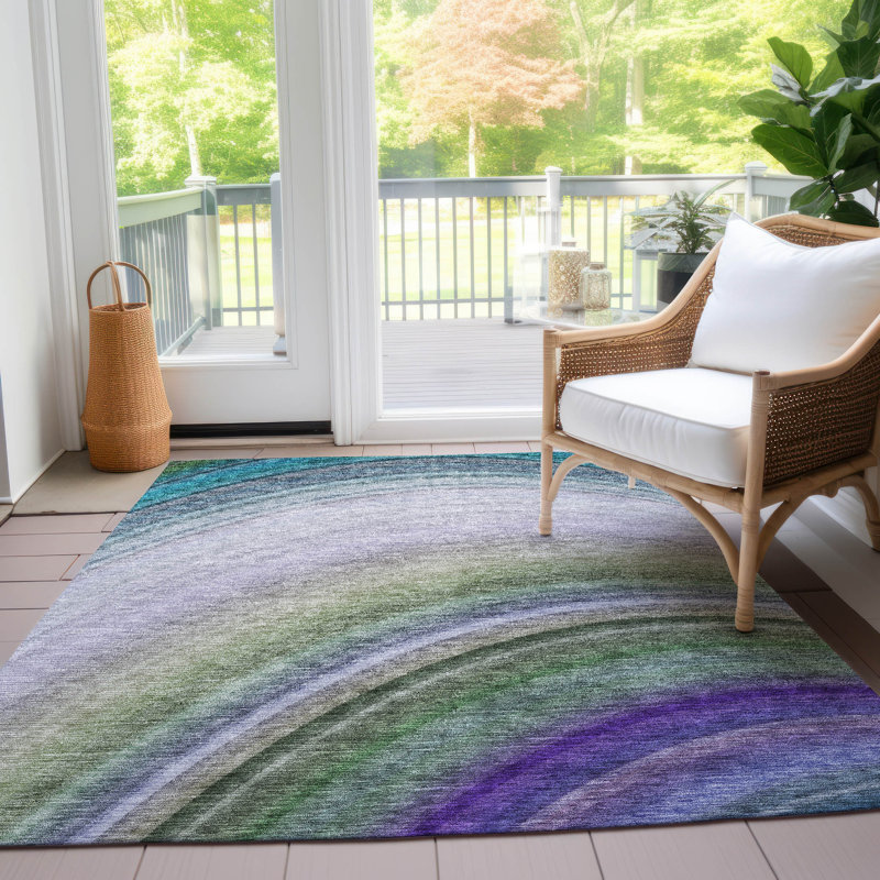 Jurnee Indoor / Outdoor Rug, Rectangle 3' x 5'