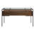 Wingfield 56" 2-Drawer Glass-Top Writing Desk-461367046