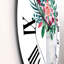 Bouquets de fleurs dans un pot de fleurs rustique - Horloge murale traditionnelle-60328321