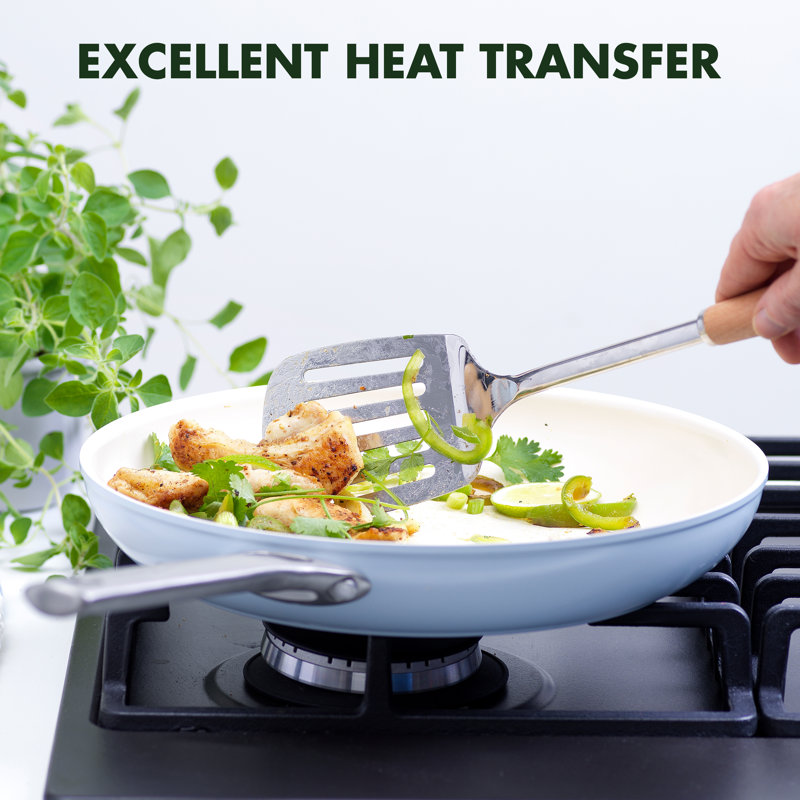 GreenPan Padova 8 and 10 in. Healthy Ceramic Non-Stick Frying Pan Set