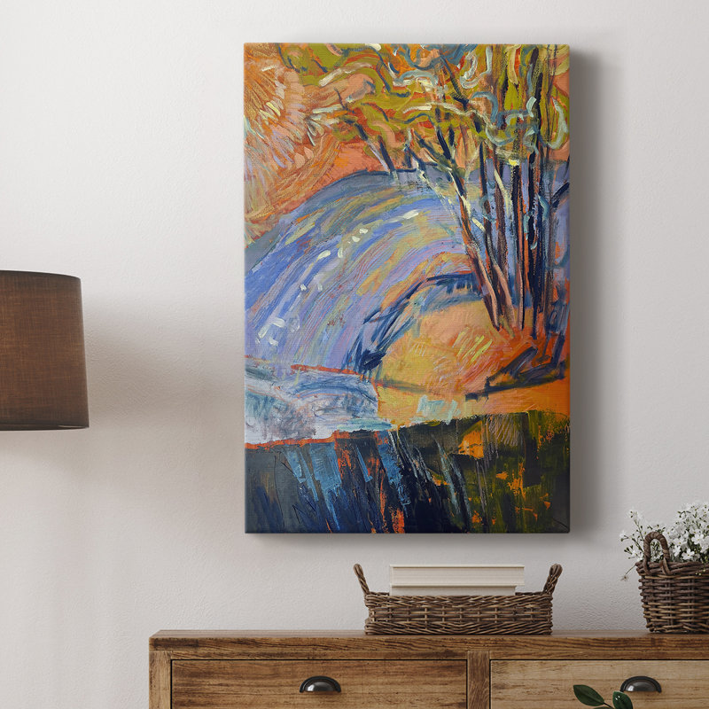Cadmium Winter Solstice III - galerie Cavas sur mesure, H 27 po x l 18 po