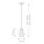 Isaurus 1 - Light Jar Pendant-16292031