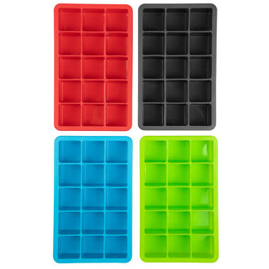 King Cube Ice Tray Red