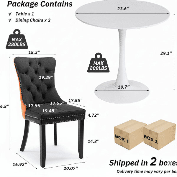 Dimensions du produit